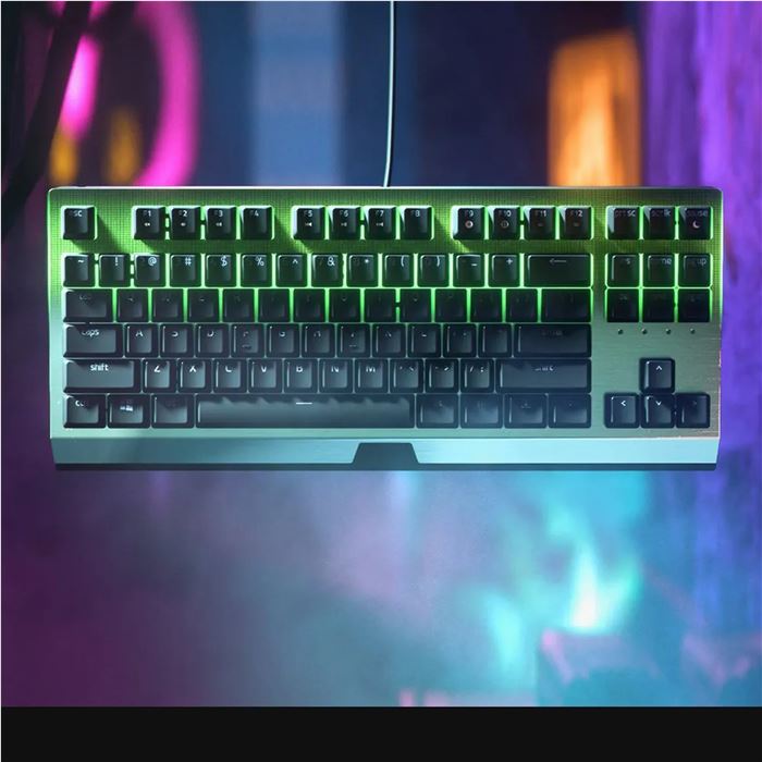 کیبورد مخصوص بازی ریزر مدل BlackWidow X Tenkeyless Green Switch - 6