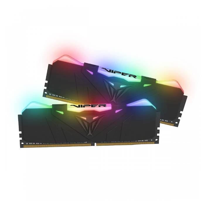 رم کامپیوتر DDR4 دو کاناله 4000 مگاهرتز CL16 پاتریوت مدل Patriot Viper RGB ظرفیت 16 گیگابایت - 2