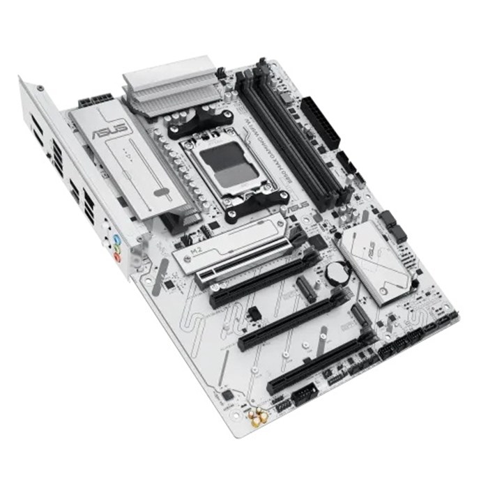 مادربرد ایسوس گیمینگ سفید مدل  B850 MAX GAMING WIFI6 - 3