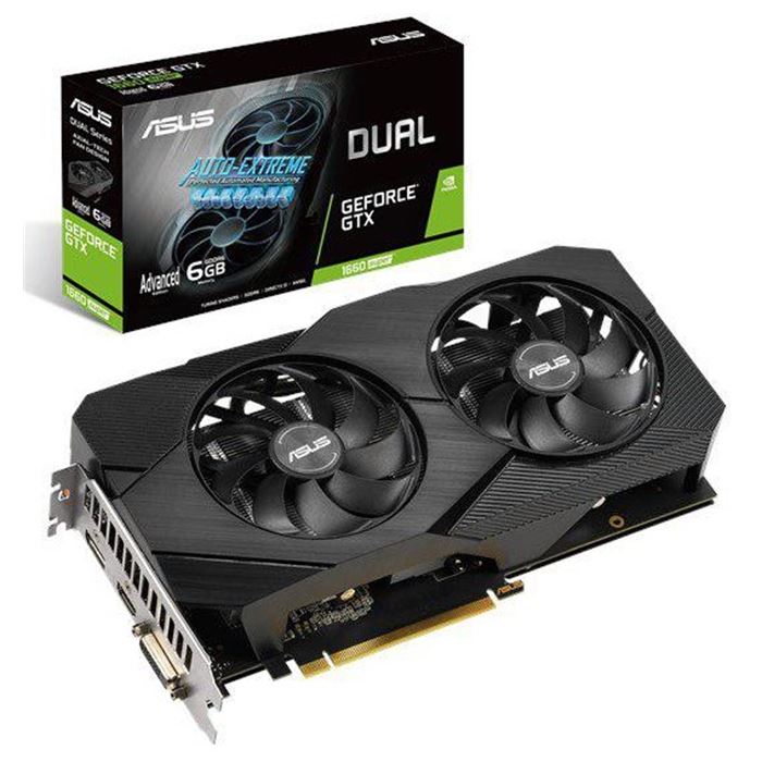 کارت گرافیک ایسوس مدل DUAL-GTX۱۶۶۰S-A۶G-EVO با حافظه ۶ گیگابایت