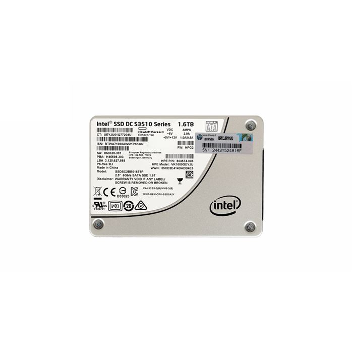 اس اس دی  اینترنال اچ پی مدل Read Intensive ظرفیت 1.6 ترابایت - 6