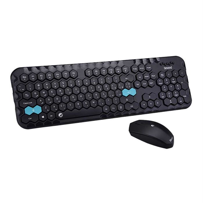 کیبورد و ماوس بیسیم بیاند مدل BMK-8301 RF - 5