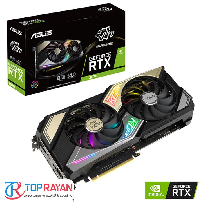 کارت گرافیک ایسوس KO RTX3070 8G GAMING - 4