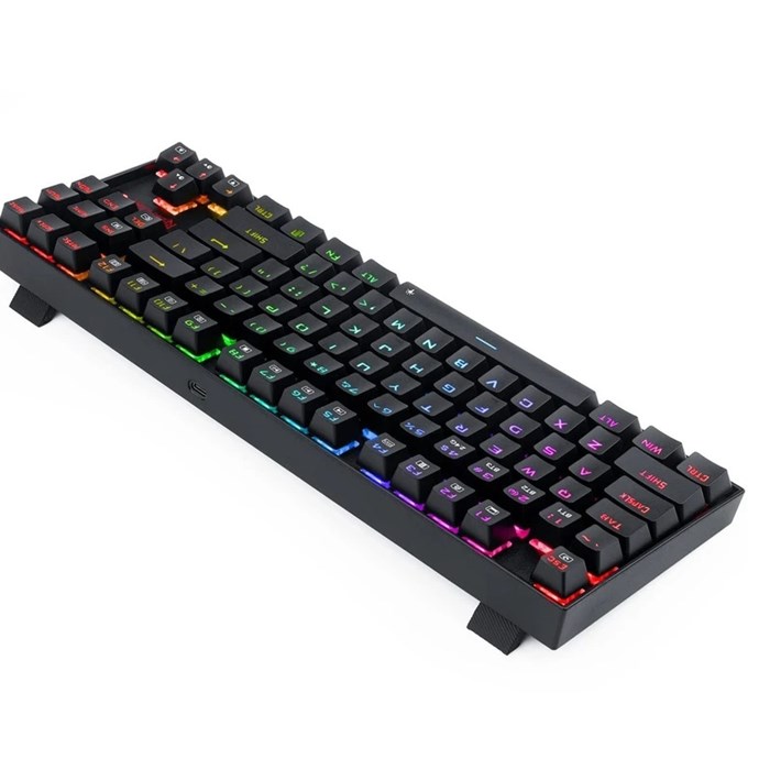 کیبورد گیمینگ باسیم ردراگون سوییچ مکانیکال قرمز مدل K552 Kumara - 2