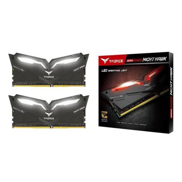 رم تیم گروپ سری T-Force Night Hawk با ظرفیت 32 گیگابایت و فرکانس 3200 مگاهرتز - 7