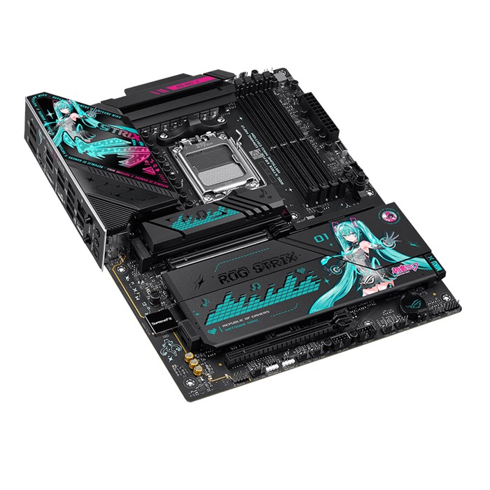 مادربرد ایسوس ROG STRIX X870E-H GAMING HATSUNE MIKU - 3