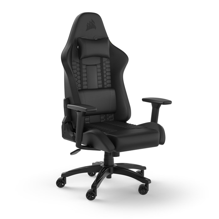 صندلی گیمینگ کورسیر TC100 RELAXED Leatherette Black - 2