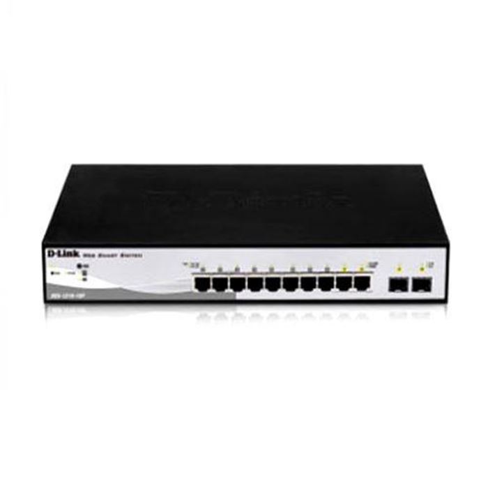 سوئیچ دی لینک DGS-1210-10P هشت پورت - 6