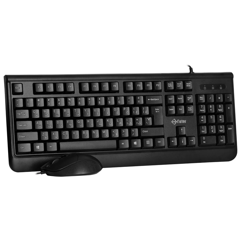 ماوس و کیبورد با سیم فاطر مدل CCN-5000B - 2
