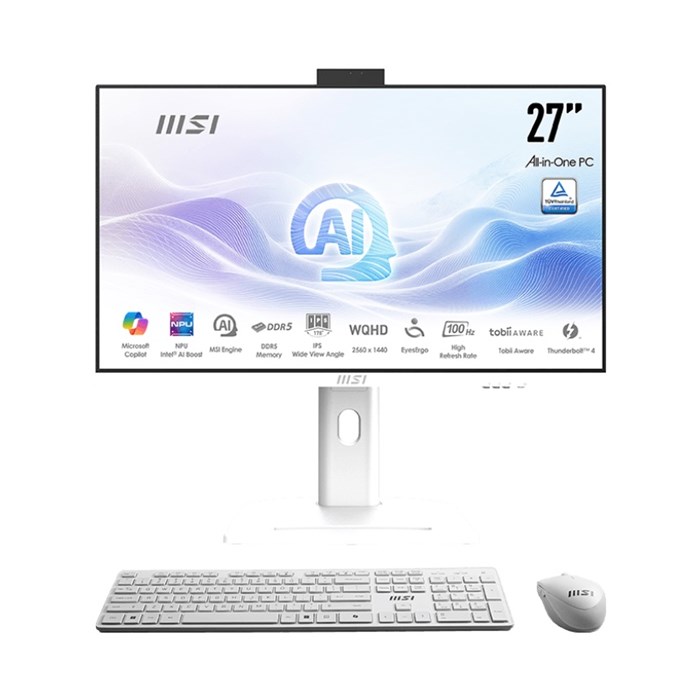 کامپیوتر All In One ام اس آی 27 اینچی مدل AM273QP  پردازنده Ultra 7 155H رم 16GB حافظه 1TB SSD گرافیک Intel - 2