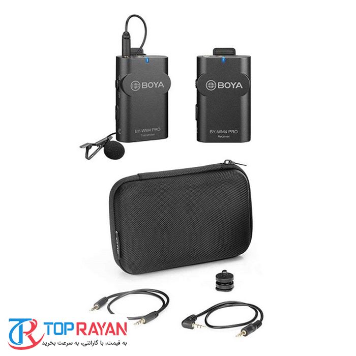 میکروفون یقه ای بیسیم بویا مدل BY-WM4 PRO - 6
