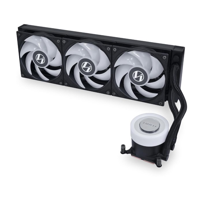 خنک کننده پردازنده مایع لیان لی مدل Galahad GA II Lite 360mm RGB - 3
