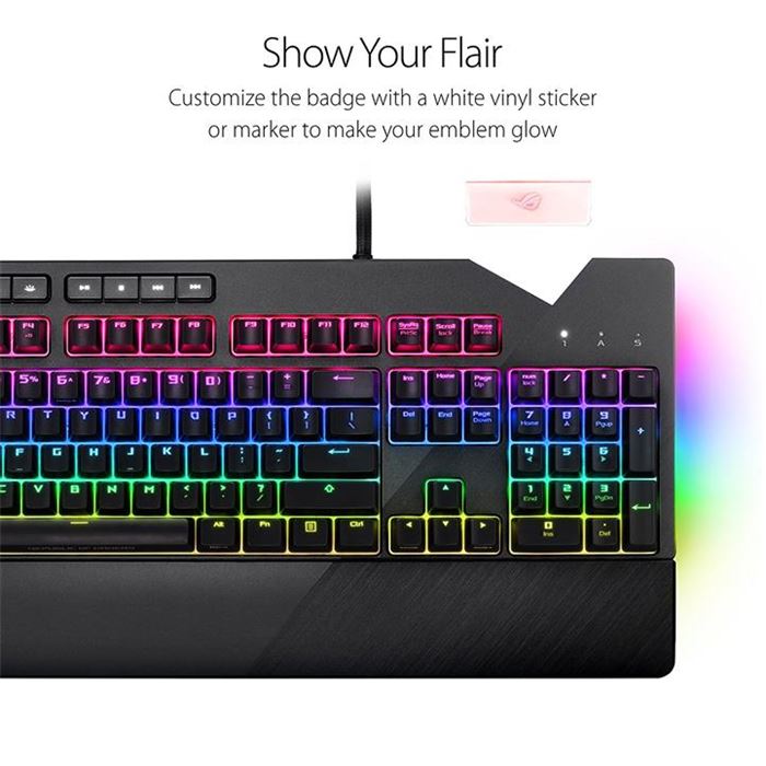 کیبورد گیمینگ ایسوس مدل ROG Strix Flare - 5