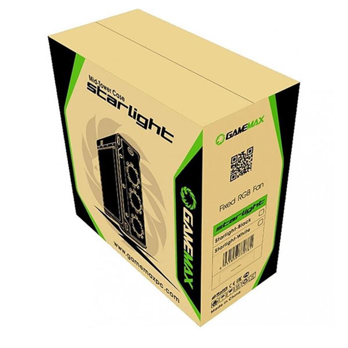کیس کامپیوتر گیم مکس مدل Starlight FRGB Black - 9