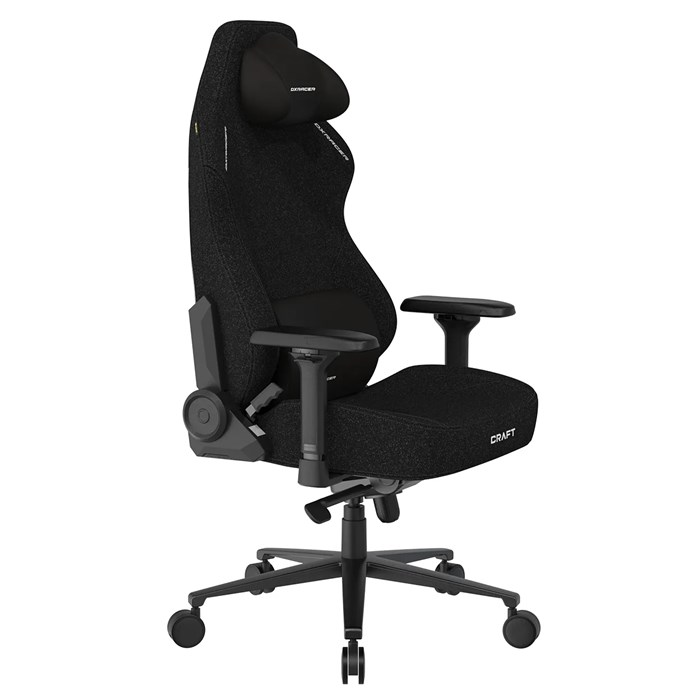 صندلی گیمینگ دی ایکس ریسر Craft Series 2026 XL Black Fabric - 2