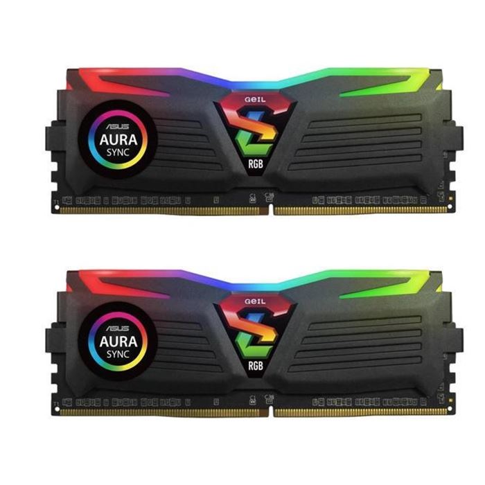 رم کامپیوتر ژل سری Super Luce RGB با حافظه 16 گیگابایت و فرکانس 3200 مگاهرتز