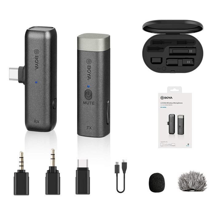 میکروفون کندانسر بویا مدل BY-WM3U - 4