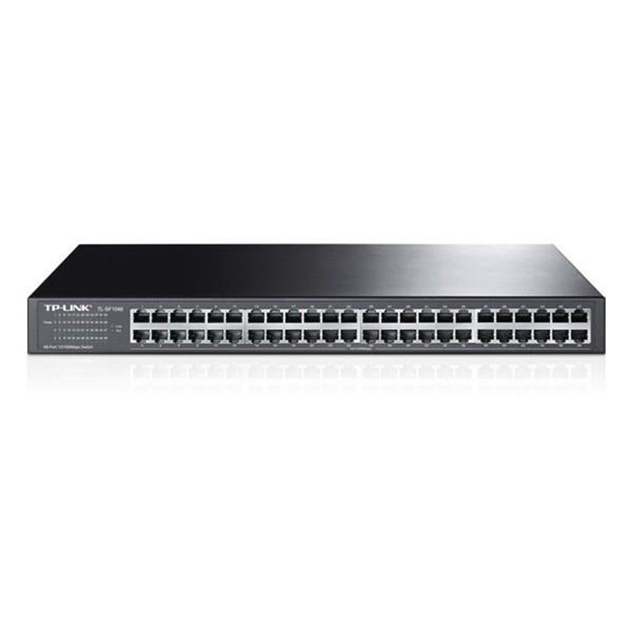 سوییچ 48 پورت مگابیتی و رکمونت تی پی-لینک مدل TL-SF1048 - 8