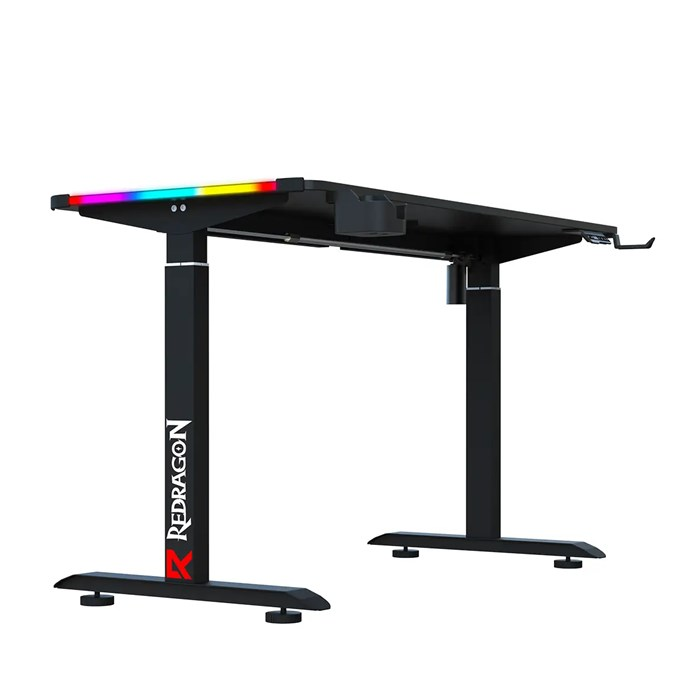 میز گیمینگ موتور دار ردراگون GD 3330 M BLACK 140cm RGB - 6