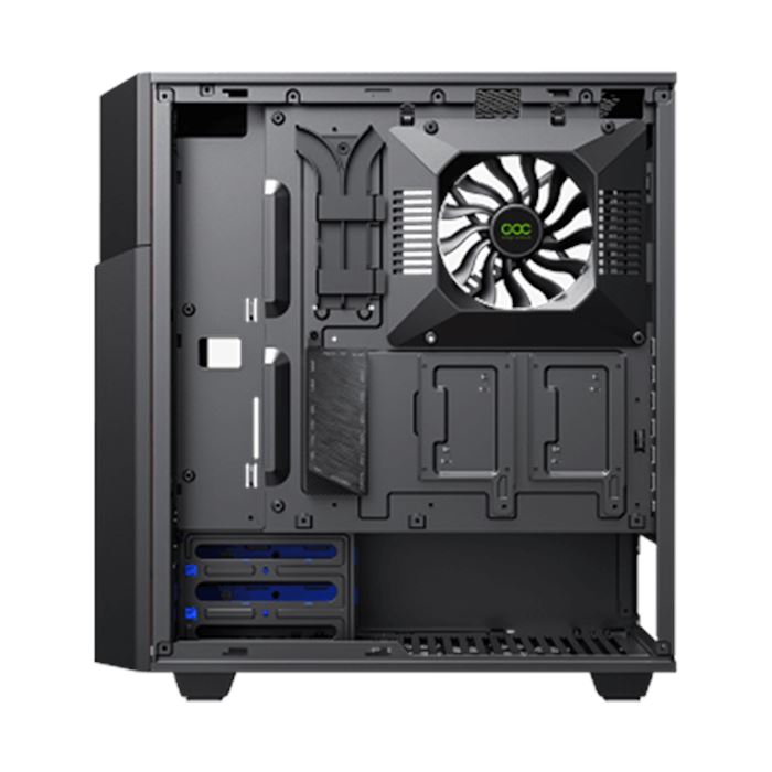 کیس گیمینگ گیم مکس GAMEMAX Contac COC BR رنگ مشکی قرمز - 4