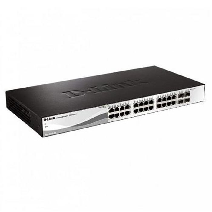 سوییچ 28 پورت گیگابیتی دی-لینک مدل DGS-1210-28 با 24 پورت UTP و 4 پورت SFP - 7