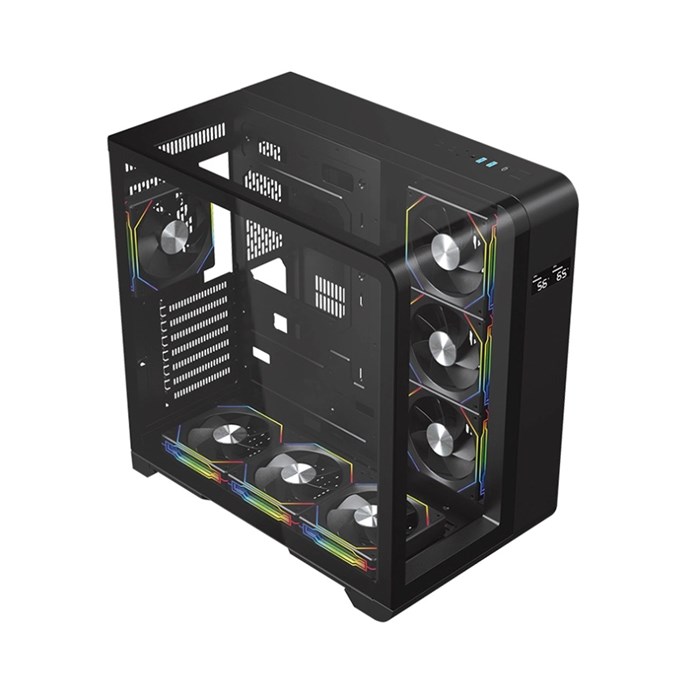 کیس گیمینگ مشکی تسکو مدل GC4515 Odin - 4