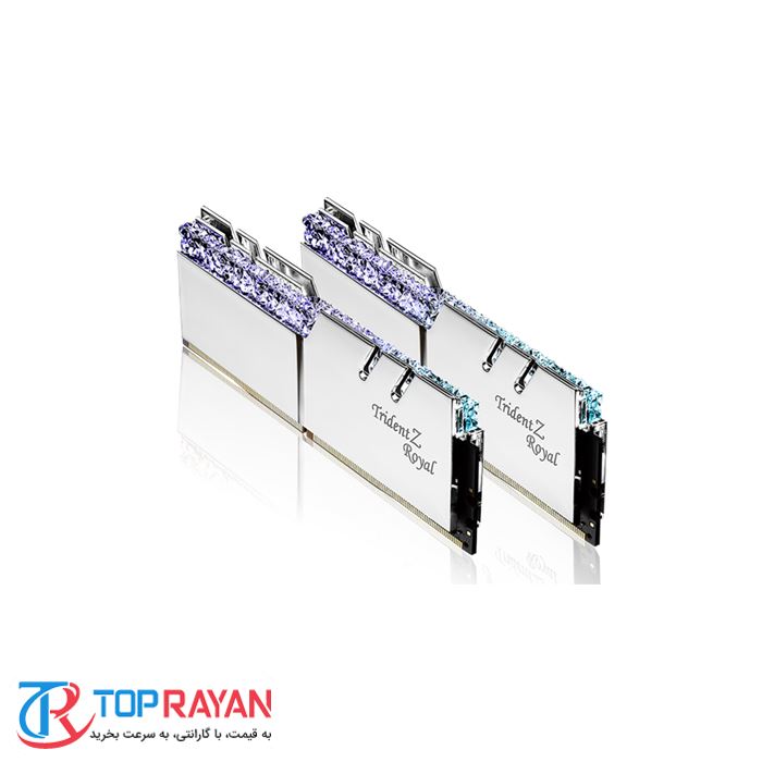 رم دسکتاپ دوکاناله جی اسکیل Trident Z Royal با فرکانس 3200 مگاهرتز و حافظه 16 گیگابایت - 4