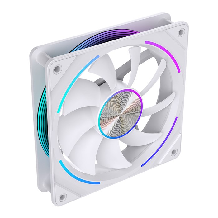 فن کیس سفید لاوینگ کول مدل  S120 WHITE - 2