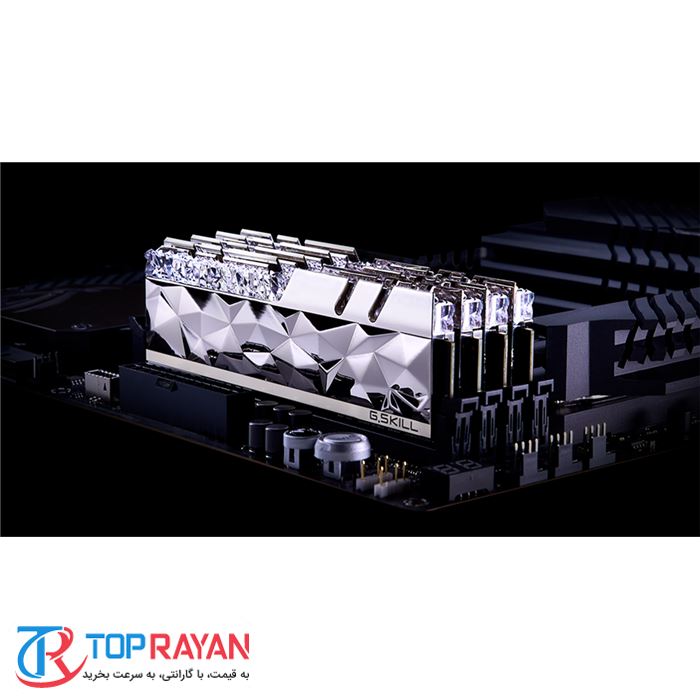 رم کامپیوتر RAM جی اسکیل دو کاناله مدل Trident Z Royal Elite GTES DDR4 4000MHz CL18 ظرفیت 64 گیگابایت - 4