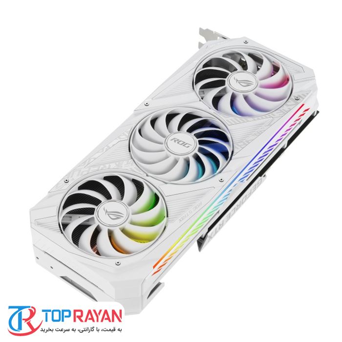 کارت گرافیک ایسوس ROG STRIX GeForce RTX3070 8G WHITE Edition - 4