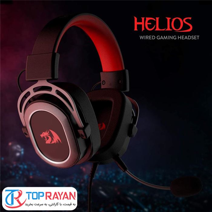 هدست مخصوص بازی ردراگون مدل H710 Helios - 4