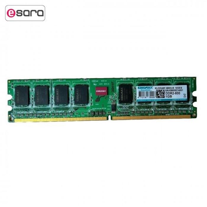 رم دسکتاپ DDR2 تک کاناله 800 مگاهرتز کینگ مکس مدل KL CD48F-B8KB5 EGFS ظرفیت 2 گیگابایت - 2