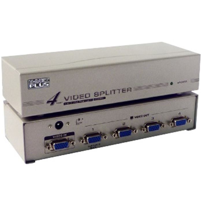 اسپلیتر ۲K VGA کی نت پلاس ۴ پورت