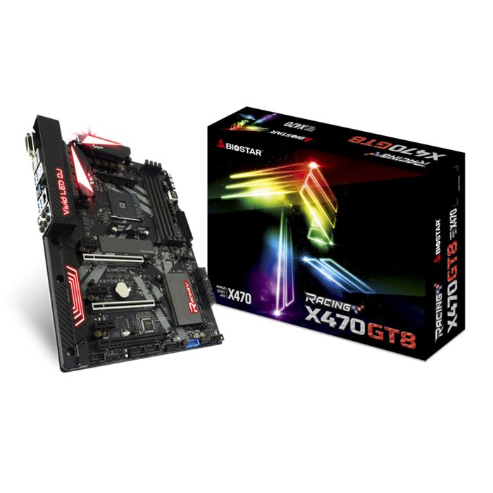 مادربرد بایوستار مدل X470GT8 سوکت AM4