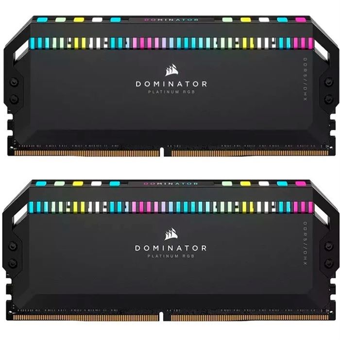 رم دوکاناله دسکتاپ کورسیر سری DOMINATOR PLATINUM RGB با ظرفیت (2x16GB) 32 گیگابایت و فرکانس 6400 مگاهرتز - 3