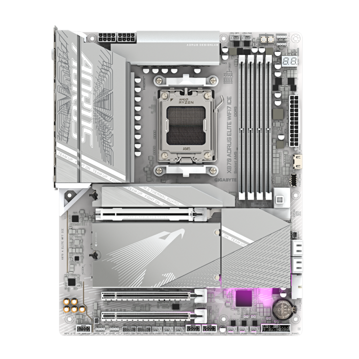 مادربرد 'گیگابایت X870 AORUS ELITE WIFI7 ICE - 4