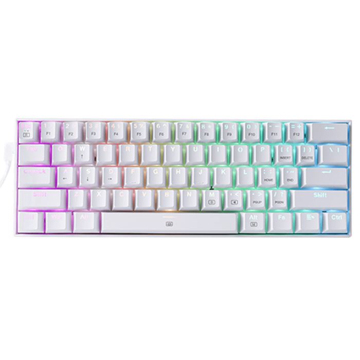 کیبورد گیمینگ ردراگون مدل Redragon Dragonborn K630 White