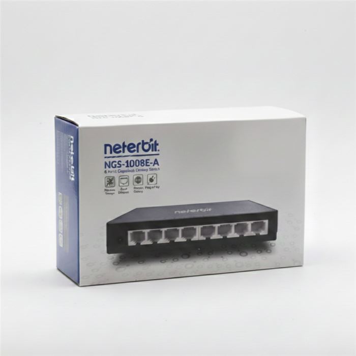 سوئیچ هشت پورت نتربیت مدل NGS-1008E-A - 3