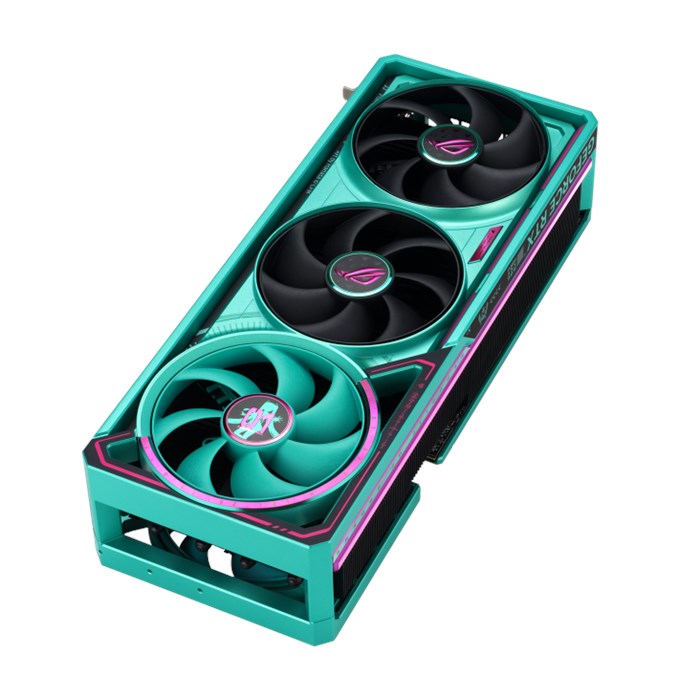 کارت گرافیک ایسوس ROG Astral GeForce RTX 5080 OC HATSUNE MIKU-W - 5
