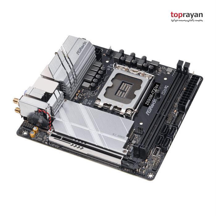 مادربرد ازراک مدل Z690M-ITX/ax سوکت 1700 - 4
