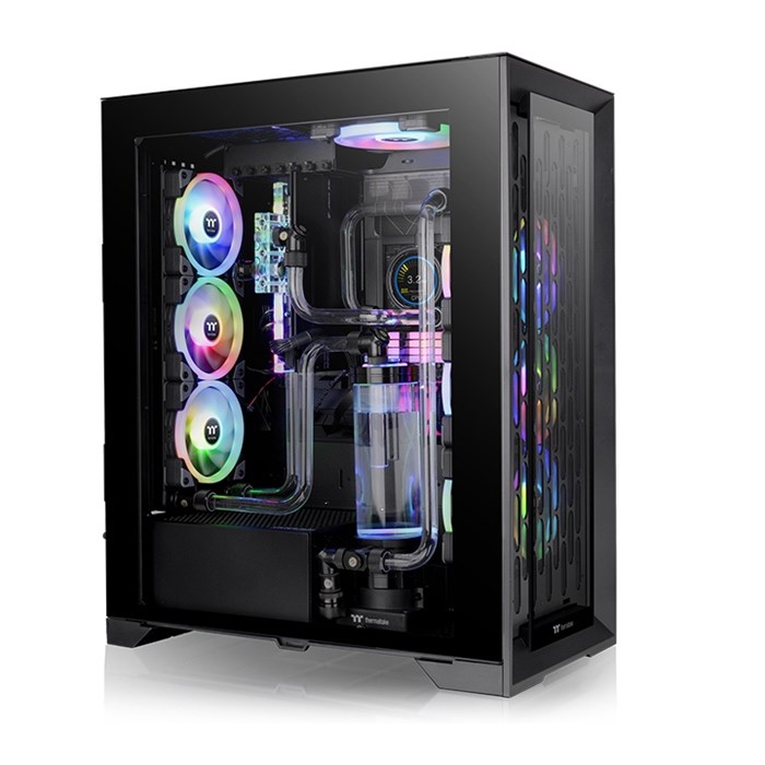 کیس گیمینگ ترمالتیک مدل CTE T500 TG ARGB Black