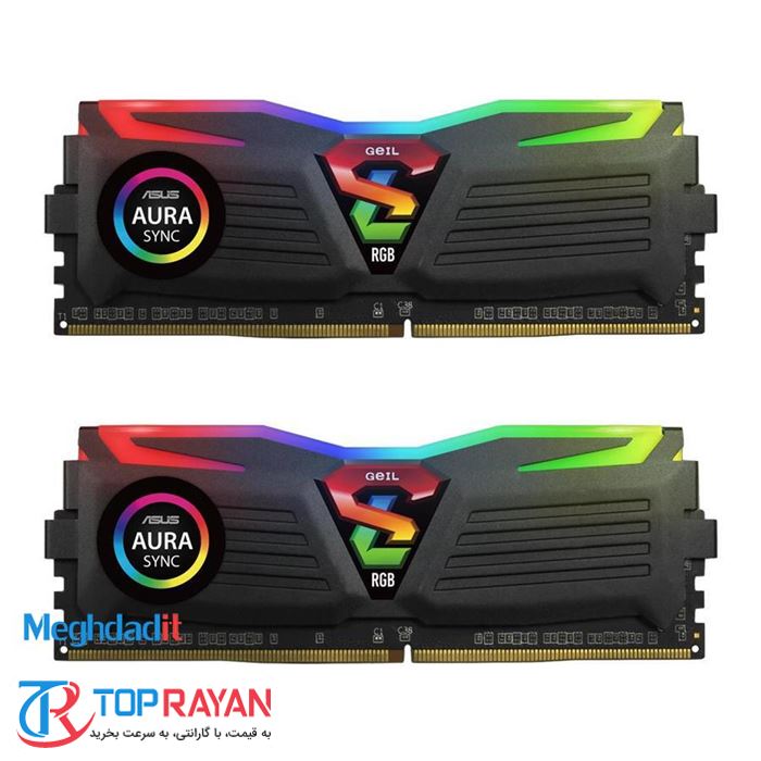 رم کامپیوتر ژل سری Super Luce RGB با حافظه ۱۶ گیگابایت و فرکانس ۲۴۰۰ مگاهرتز - 5
