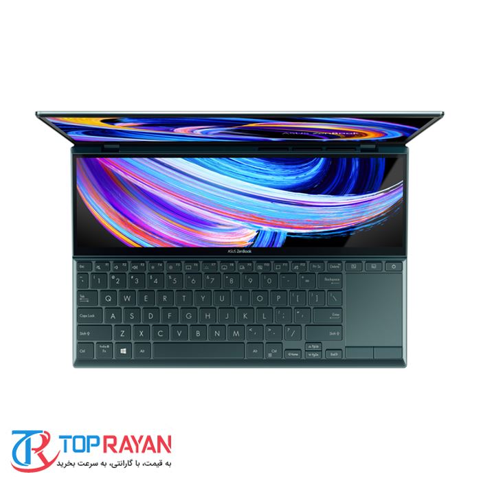 لپ تاپ 14 اینچ ایسوس مدل ZenBook Duo UX482EG پردازنده Core i5 1135G7 رم 16GB حافظه 1TB SSD گرافیک Full HD 2GB MX 450 - 2