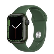 Apple Watch Series 7 GPS 41mm Space Green Aluminum Case with Sport Band