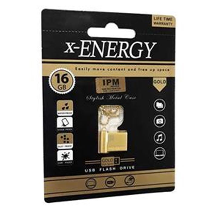 فلش مموری ایکس انرژی 16 گیگابایت X-Energy Gold  - 2