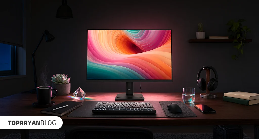 بهترین مانیتور گیمینگ برای چشم