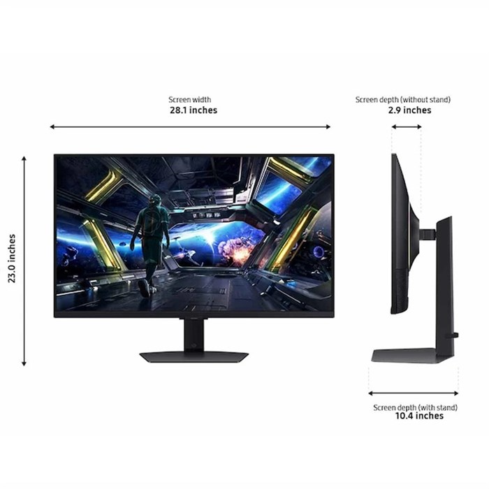 مانیتور گیمینگ 32 اینچ سامسونگ Odyssey G7 S32DG702  - 2