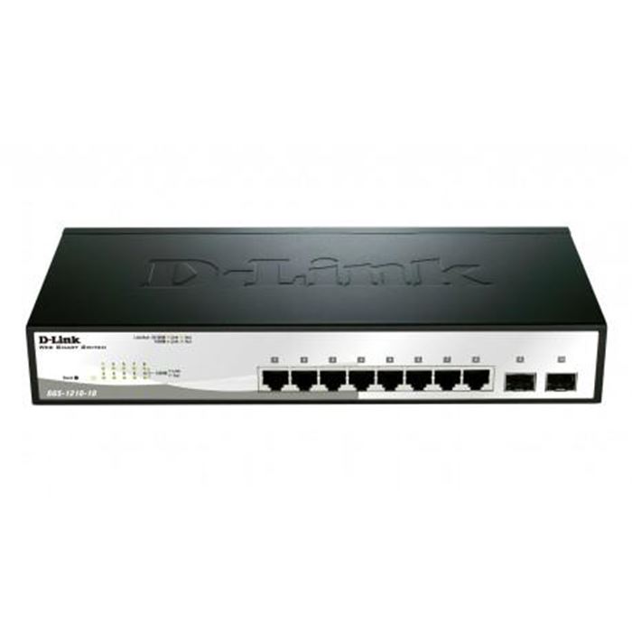 دی لینک سوییچ 10 پورتی گیگابیت DGS-1210-10P - 3
