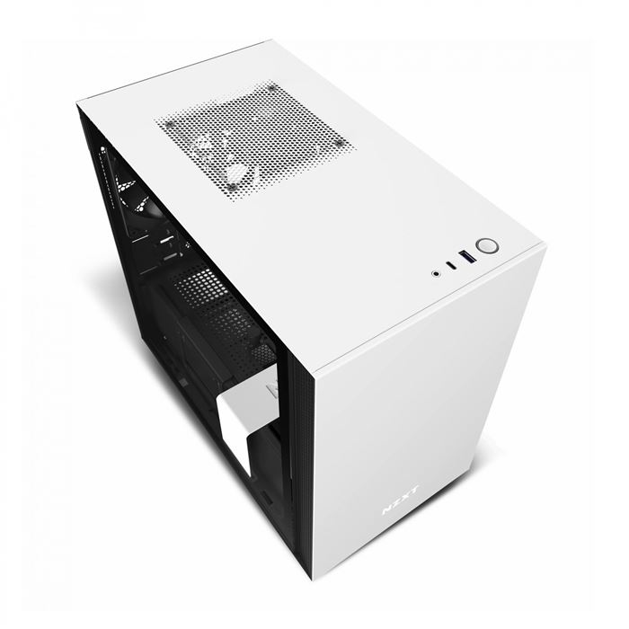 کیس ان زد ایکس تی NZXT H210 Matte White/Black - 3