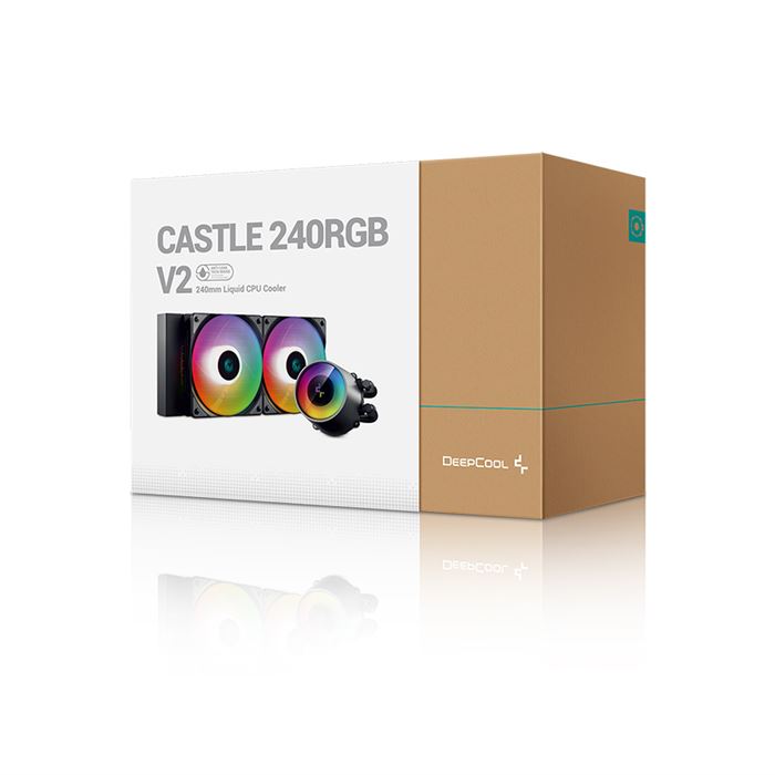 فن پردازنده دیپ کول DeepCool Castle 240RGB V2 - 8